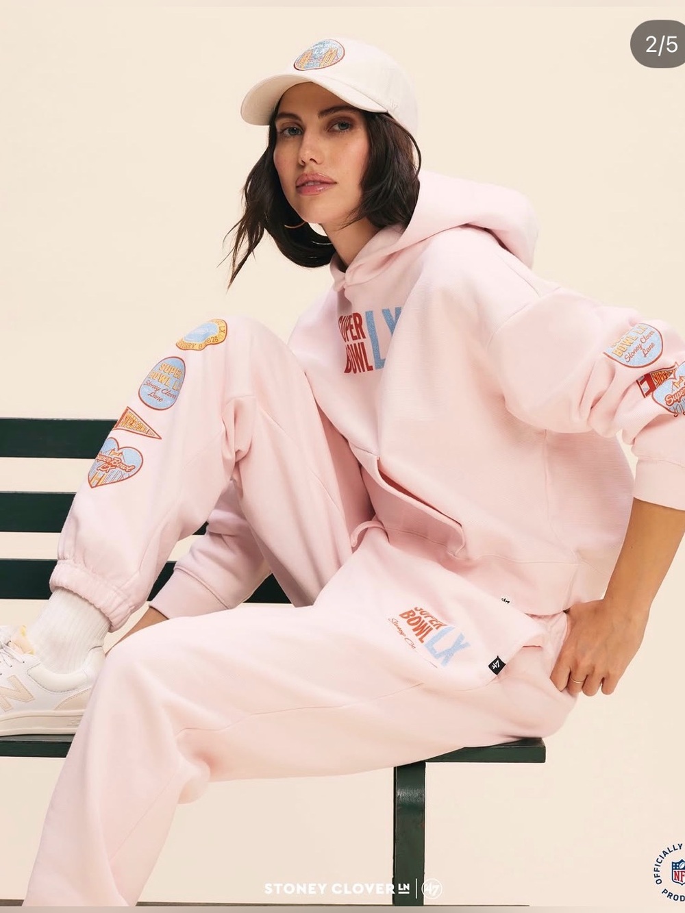 Stoney Clover Lane X '47 Women's Super Bowl LX Sweatsuit - S